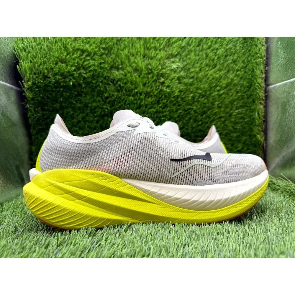 Hoka One One Mach X 2 1155119-FCT Athletic Sneaker Mens 9.5D Gray Mesh Running